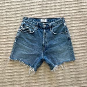 Agolde denim shorts